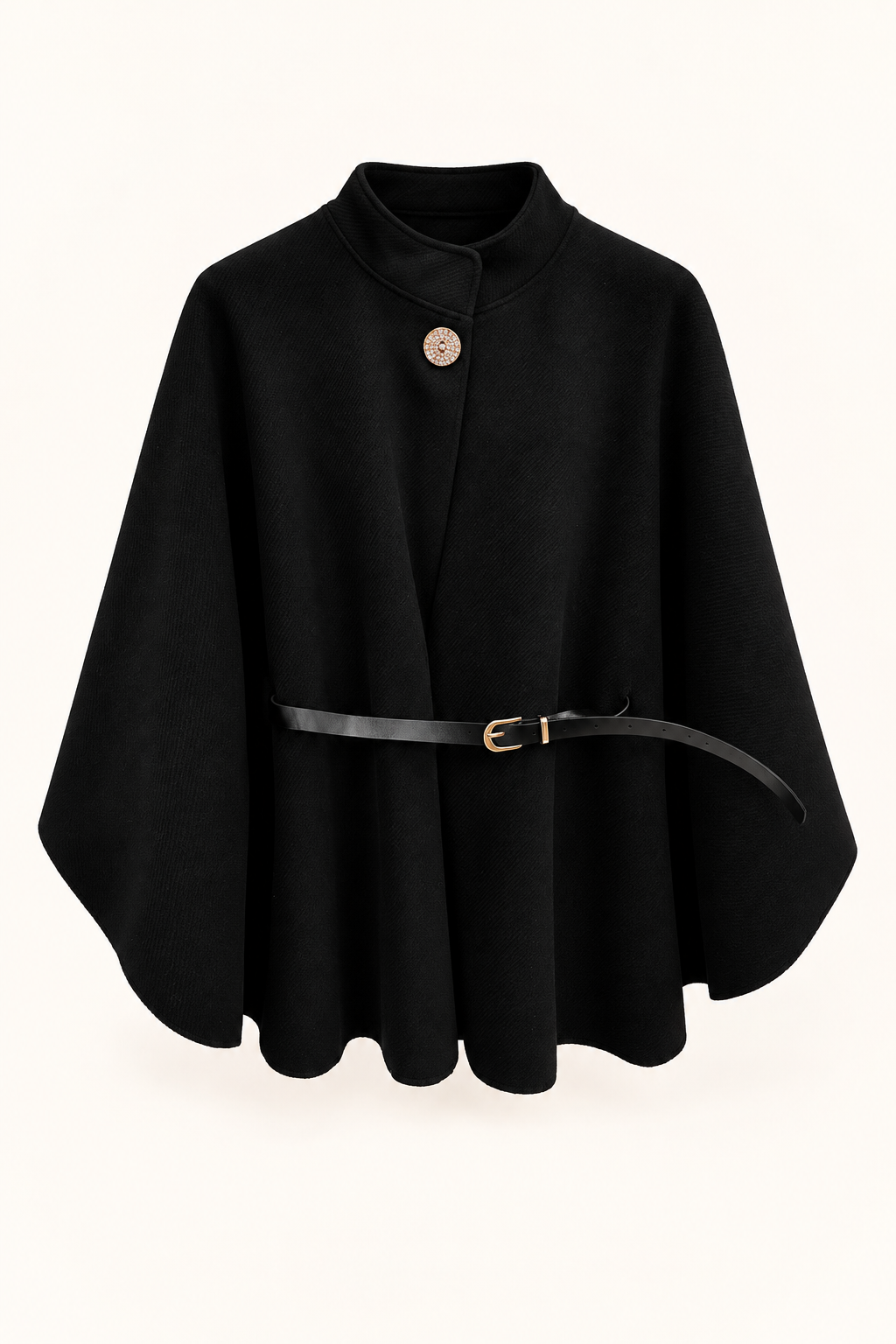 How to Style a Belted Cape-Style Layer